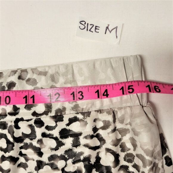 𝅺MICHAEL Tyler  Cream Color Printed Skirt Sizes S, M, XXL - Picture 10 of 16